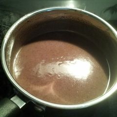 A picture of Brown Sugar Sauce for Bread Pudding.