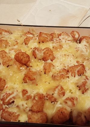A picture of Zen's Fresh Tater Tot Hot Dish.