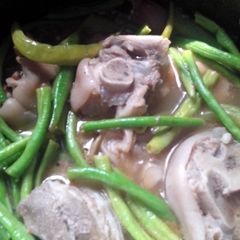 A picture of Affordable Pork Tamarind-based Stew (Sinigang na Paa ng Baboy).