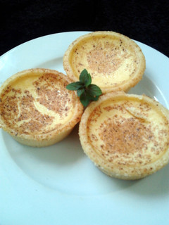 A picture of Ladybirds Baked Custard Tarts.