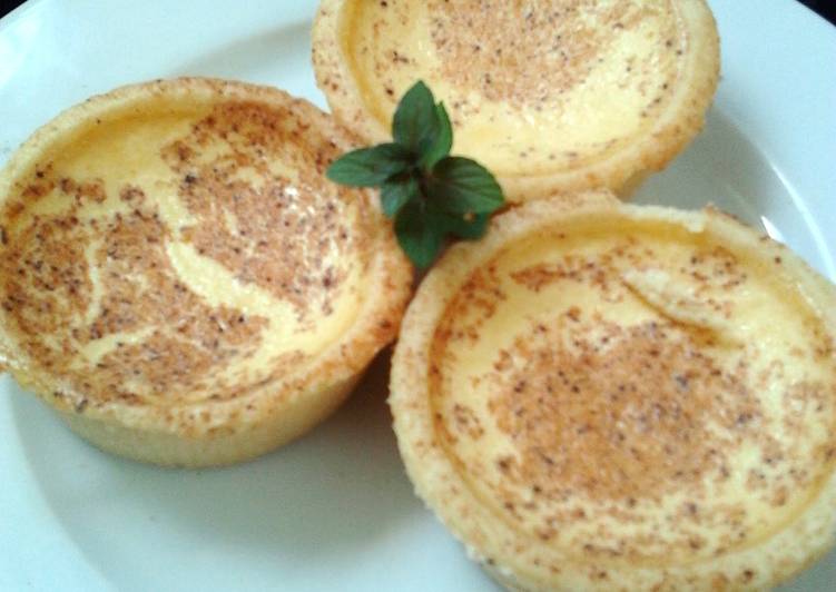 Steps to Make Award-winning Ladybirds Baked Custard Tarts