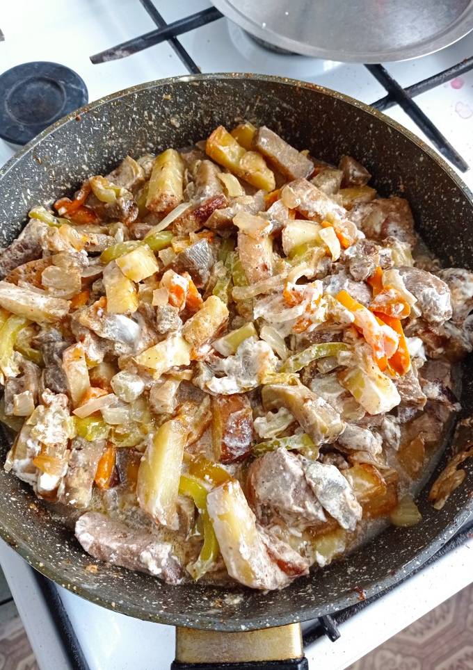 Осіння вечеря зі свининою