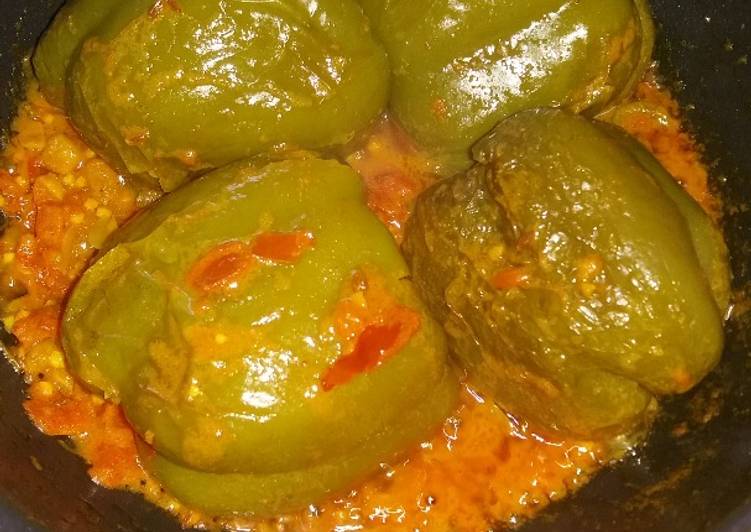 Recipe of Homemade Stuffed Capsicum