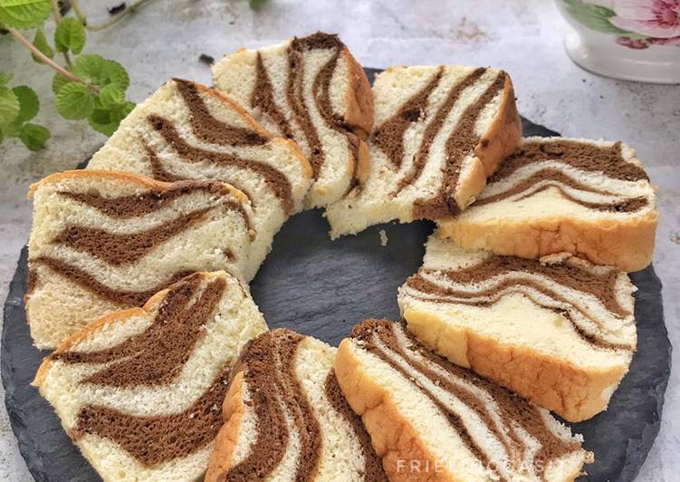 Bahan Chiffon Marble Tepung Beras | Resep Bumbu Chiffon Marble Tepung Beras Yang Lezat Sekali