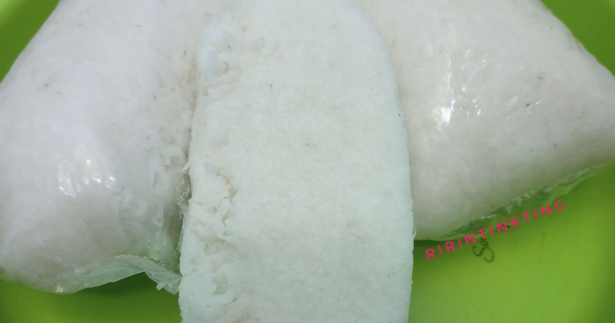 Lontong plastik hemat gas (metode 5.30.7)