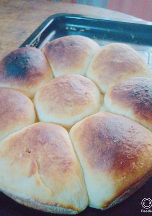 A picture of Fluffy home made bread.