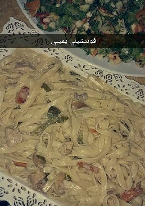 صورة لوصفة مكرونة فيتوتشيني طعم ولا أروع