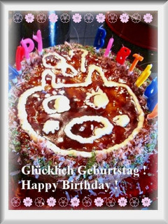 A picture of Cake-style Okonomiyaki.