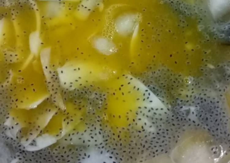 Cara Gampang Membuat Es Kelapa Jeruk Anti Gagal