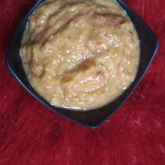 A picture of Spicy Red Chilli And Raw Mango Chutney.
