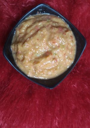 A picture of Spicy Red Chilli And Raw Mango Chutney.