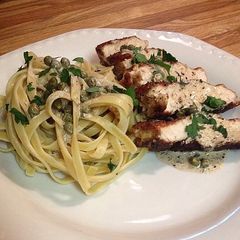 Easy Creamy Chicken Piccata A picture of Easy Creamy Chicken Piccata.