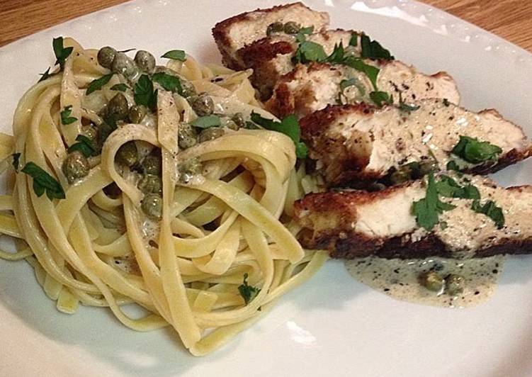 Recipe of Award-winning Easy Creamy Chicken Piccata