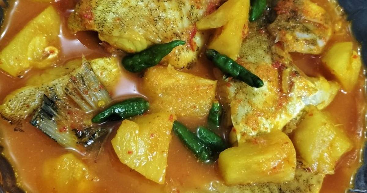 Resep Ikan Kerapu Kuning Enak Dan Mudah Cookpad