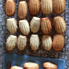 A picture of Madeleines.