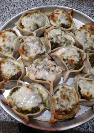 Una foto de Canastitas de verduras