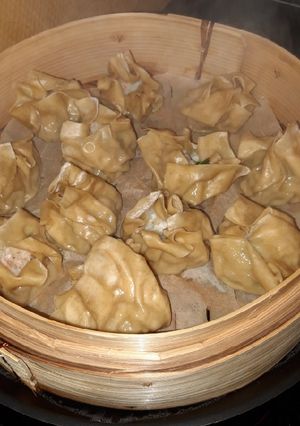 Une photo de Bouchons aux crevettes