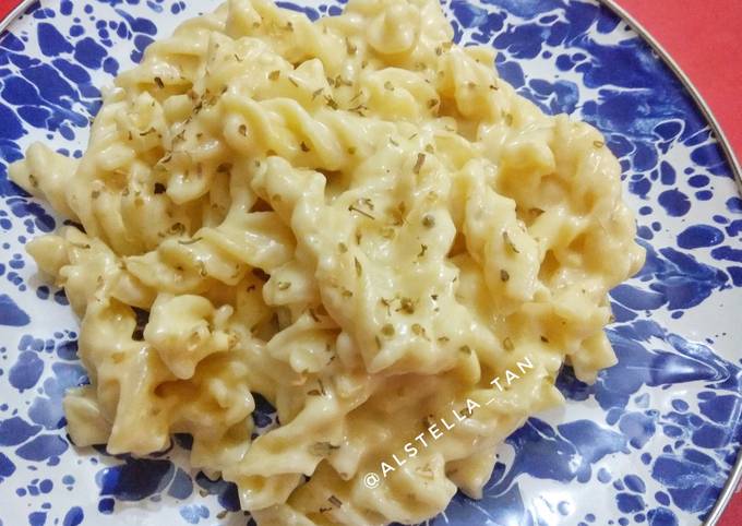 Resep Fusili in Cheese / Macaroni Keju Anti Gagal