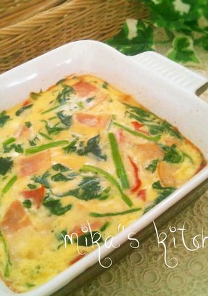 A picture of Easy Quiche with Soy Milk.