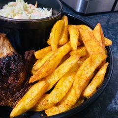 A picture of Not Basic Fries.