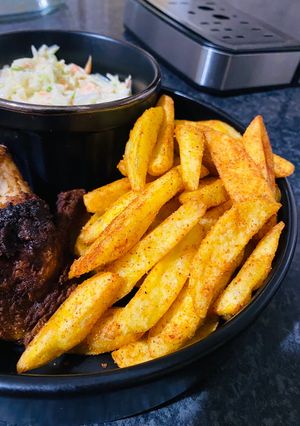A picture of Not Basic Fries.