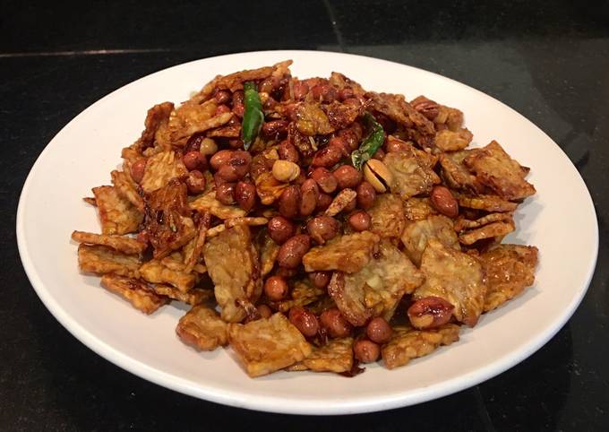 Ini dia! Resep memasak Kering tempe kacang  nikmat