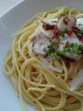 Pasta with Octopus and Anchovy Pasta Sauce