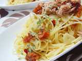 garlic tuna