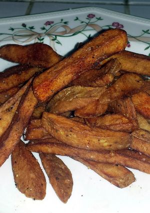 A picture of Fiery Homemade Chips.