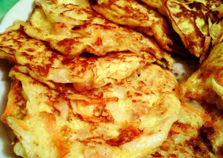 Steps to Prepare Super Quick Homemade cabbage pancake