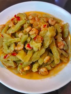 Foto resep Pare Tumis Udang