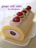 Kyohou Grape Swiss Roll