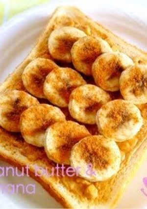A picture of Peanut Butter & Banana Toast.