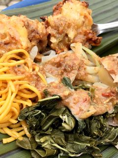 Foto resep Pecel mie-sayur-bakwan