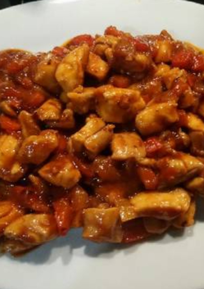 Una foto de Fajitas de pollo