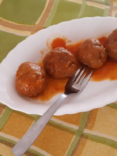Una foto de Albóndigas en salsa de tomate