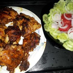 A picture of Tandori chicken.