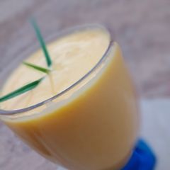 A picture of Mango lassi.