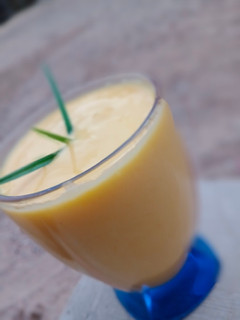 A picture of Mango lassi.