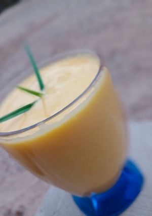 A picture of Mango lassi.