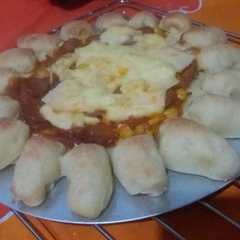 A picture of Cheesy bites Pizza.