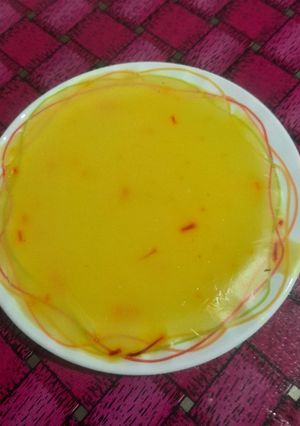 عکسی از دستور دسر حلوای نشاسته ای