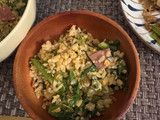 芹菜葉火腿蛋炒飯