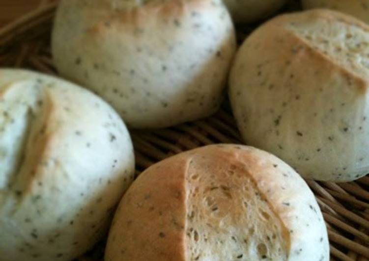 Easiest Way to Prepare Super Quick Homemade Fragrant Olive Oil &amp; Basil Bread Rolls