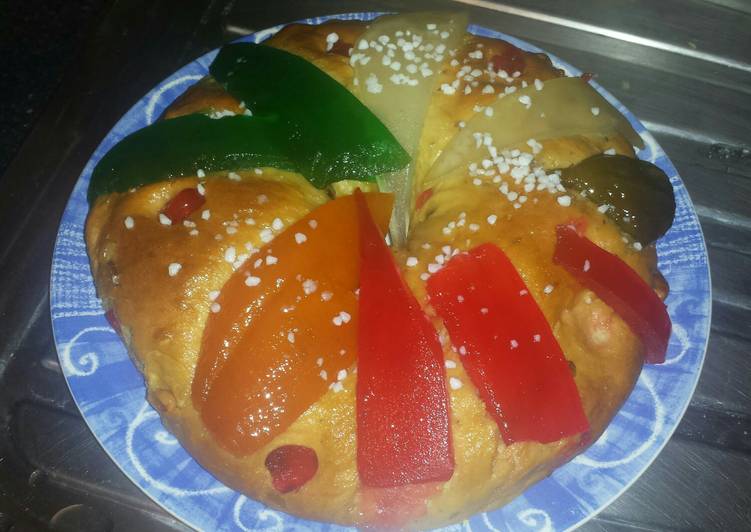 Easiest Way to Prepare Quick Bolo Rei Tradicional (king Cake)