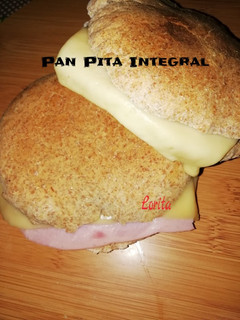 Una foto de Pan Pita Integral