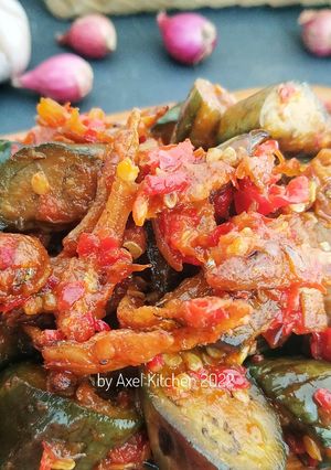 Foto resep Balado Terong Teri Kecap