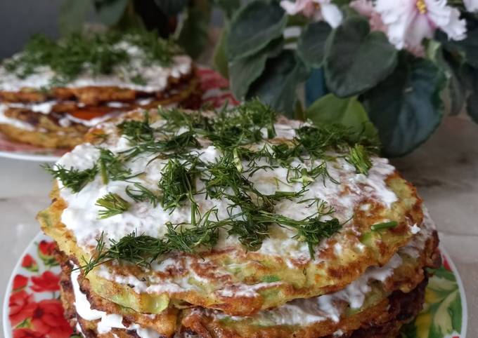 Закусочный торт из кабачков - простой рецепт вкуснейшей закуски из кабачков! - page 1