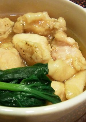 A picture of Simple Chicken Stew (Great for Colds).