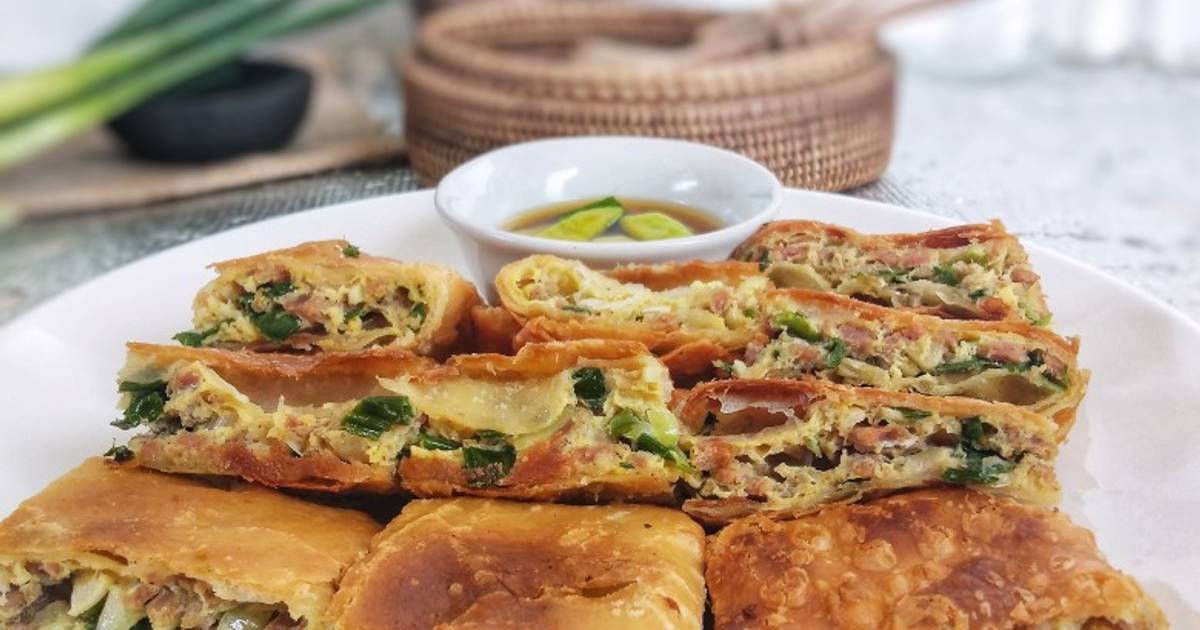 281 Resep Martabak Telor Ala Jajanan Abang Abang Enak Dan Sederhana Ala